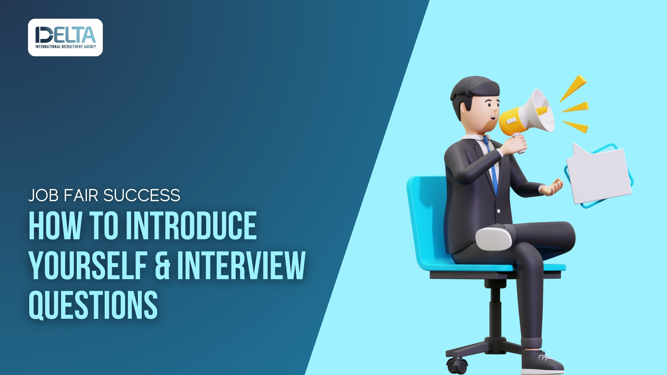 Job Fair Success: How to Introduce Yourself & Interview Questions